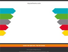 Tablet Screenshot of mycartoons.com